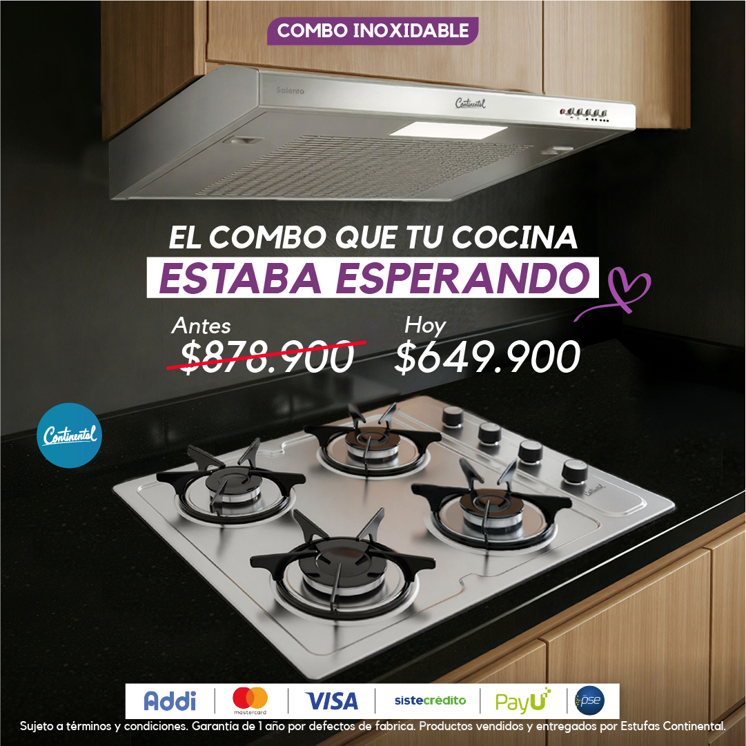 Combo Inoxidable Portada Mayo